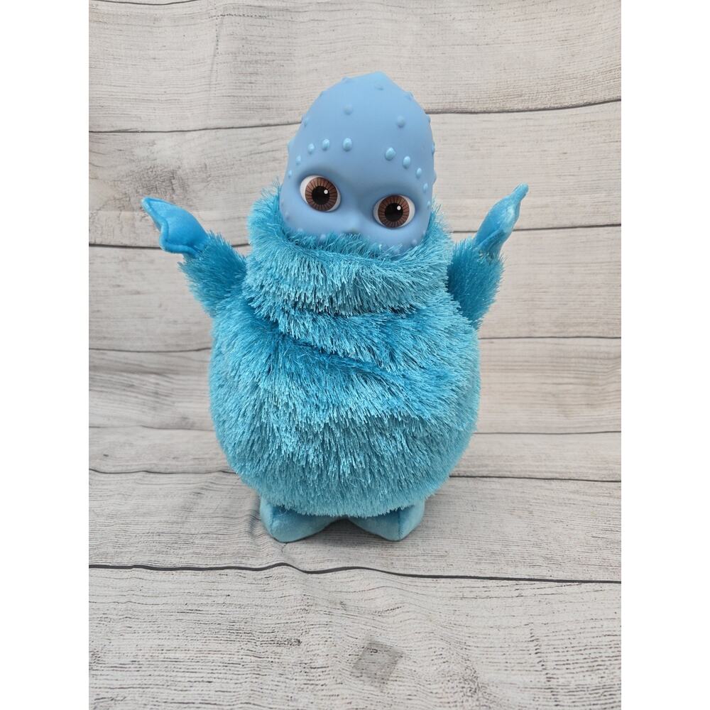 2004 Ragdoll Blue Boohbah JUMBAH 12" Dance Along Stuffed Plush Toy Boobah CLEAN!